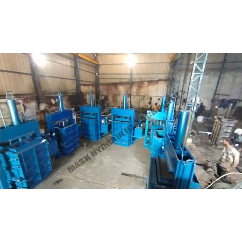 Blue Jute Bags Baler Machine