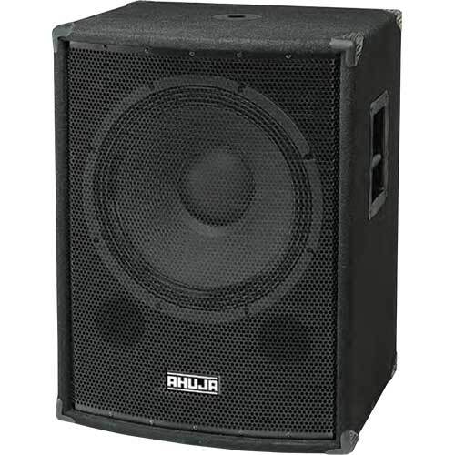 Black Swx 650 Pa Cabinet Loudspeakers Subwoofer