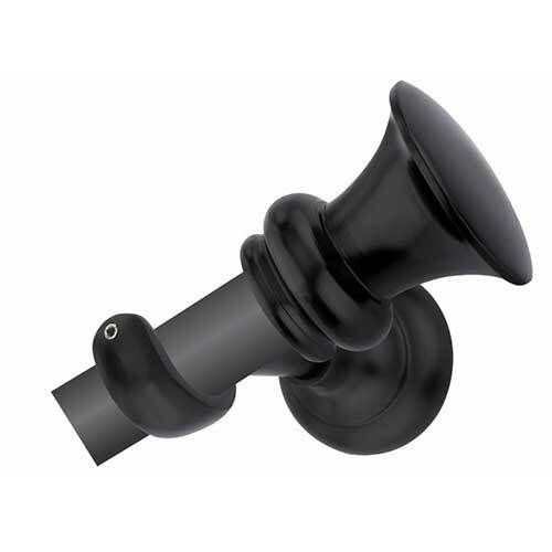 Pre Laria Curtain Finials Black Series