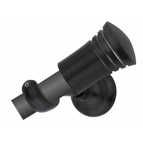 Rail Vassel Curtain Finials Black Series