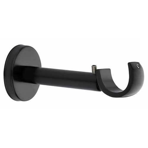 On Rose Single Adjustable Curtain Finials Black Series