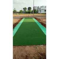 Artificial Cricket Pitch Astro Turf - Synthetic Material, 6.6 Ft Width X 41 Ft Length, Vibrant Green Color | Versatile Usage For Cricket Playgrounds