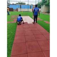 Rubber Floor Tile - Size: Different Available