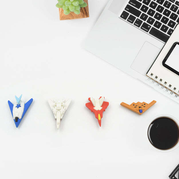 ERASER FOR KIDS GUN AND  PLANE SHAPE ERASER