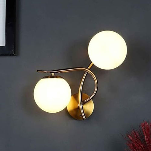 White Morden Golden Wall Lamp