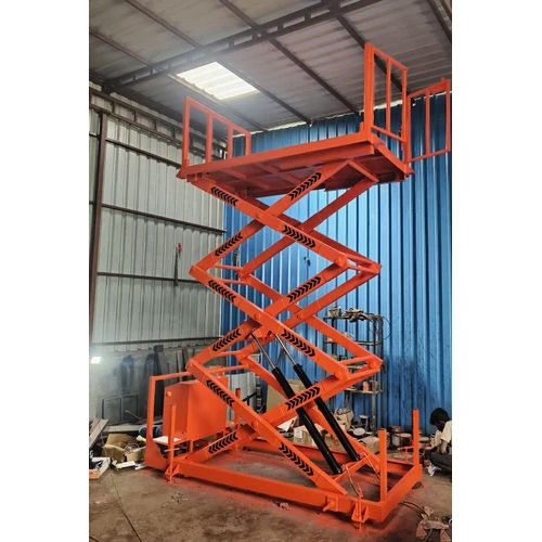 Ac Operated Hydaulic Mobile Scissor Lift Car Dimension: Customized