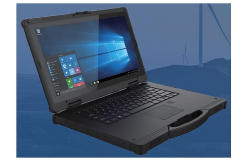 Rugged Notebook 14 Inch Ip65 - Color: Black
