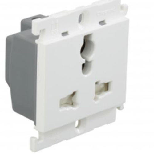 Legrand-Milind 6A 2/3 Pin Universal Socket