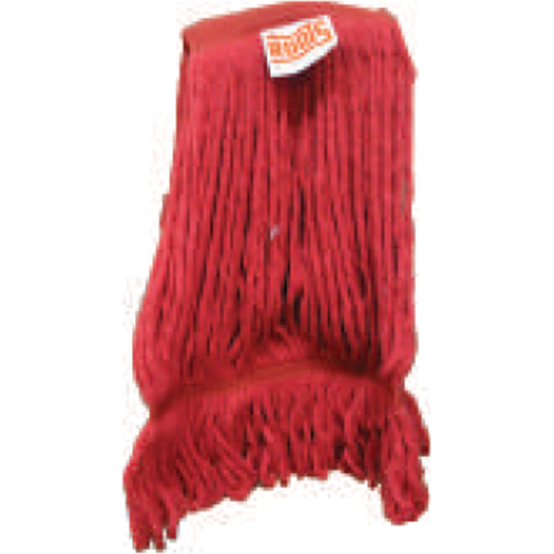 EZ10019 Cotton Mop 350 gsm Red Loop End Band