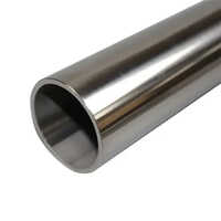 Stainless Steel Water Pipes - 12 Inch Round, 70 Mm Outer Diameter | Durable Stainless Steel Construction, Ideal For Optimal Water Flow