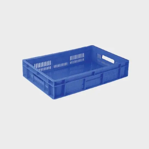 Blue Industrial Plastic Crates