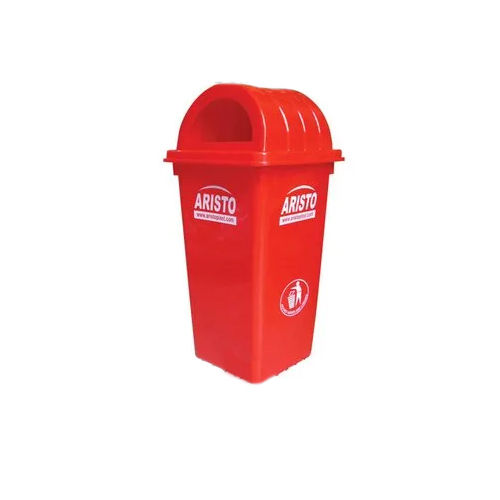 Plastic Waste Bin With Dome Lid