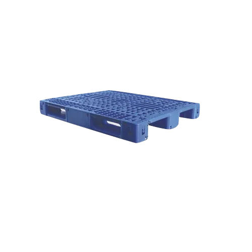 Solid Box Plastic Square Blue Pallets