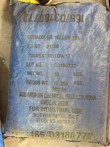 Yellow 165 Pigment Powder Sudarshan Grade: Technical Grade