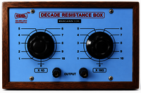 Decade Resistance Box 2 Dial - Color: White