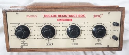 Decade Resistance Box 4 Dial