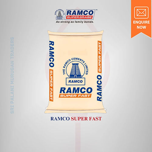 Grey Ramco Super Fast Cement