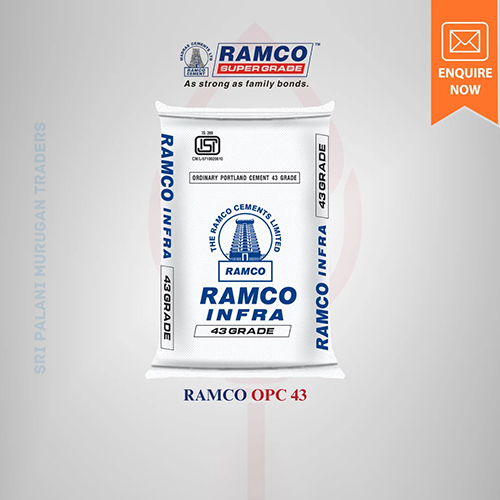 Ramco OPC 43 Grade Cement