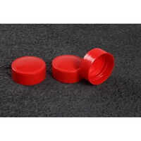 Milk Bottle Cap - Plastic, Various Sizes Available, Red Color | Ideal For Securing Beverage Bottles