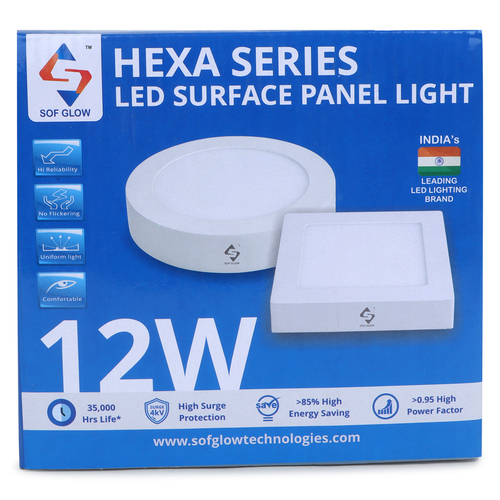 12W LED SURFACE PANEL  RD CW