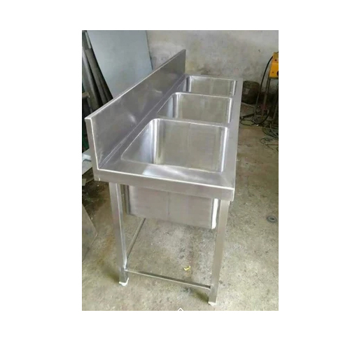 Silver Sink Unit
