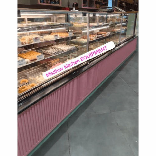 Indian Sweet Display Counter - Color: As Per Requirement