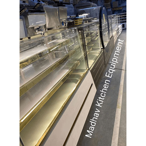 As Per Requirement Bakery Sweet Display Counter