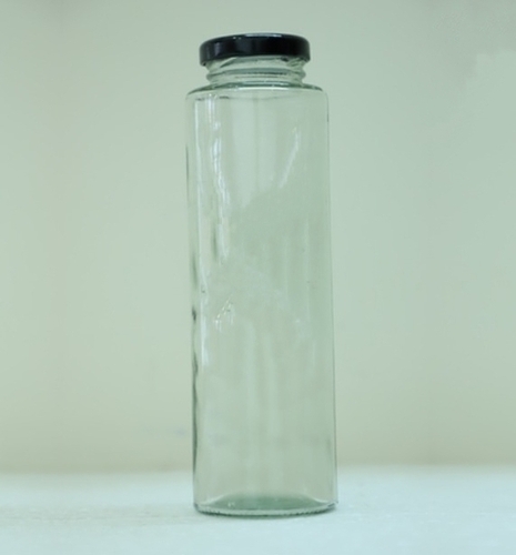 350 ML. Bamboo Glass Jar