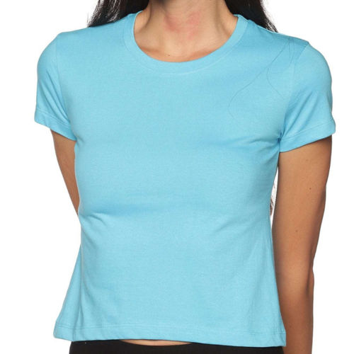 Pure 100% Organic Cotton T Shirt For Womens