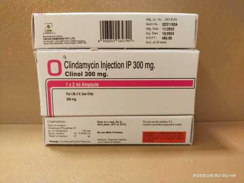 Clindamycin Inj Ip 300mg