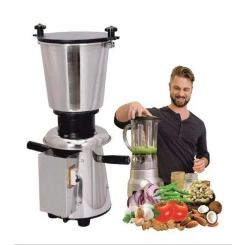 Silver Heavy Duty Mixer Grinder