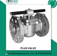 Ptfe Lined Plug Valve Manufacturer In Vapi - Stainless Steel, Blue Color | Designed For Liquid & Gas Control, Hand/electric Actuator Options