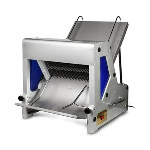 Bread Slicer Machine - Stainless Steel, Semi Automatic , 1-Year Warranty , Silver Color , Electric Powered