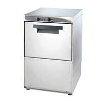 Silver Undercounter Glass Dishwasher