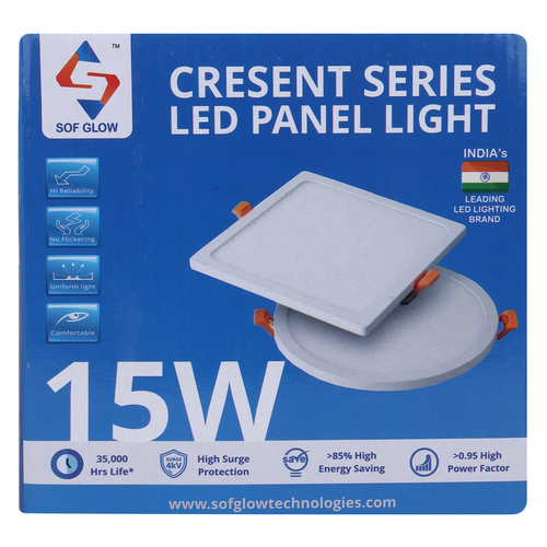 15W LED PANEL LIGHT  SQ CW