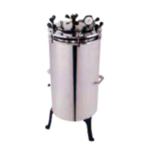 SMC-176 SS Nut Type Verticle Double Drum Autoclave Wing