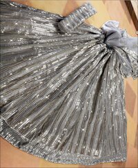 Grey Colored Georgette Lehenga Choli