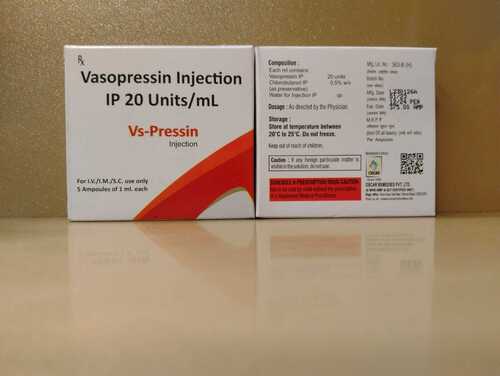 Vasopressin Injection - Physical Form: Liquid