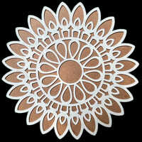 Mdf Rangoli Boards - Color: Brown