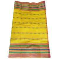 Pure Cotton Fabric Handloom Tant Saree