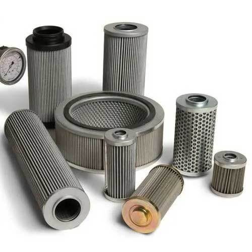Silver Industrial Hydraulic Oil Filtration Machine