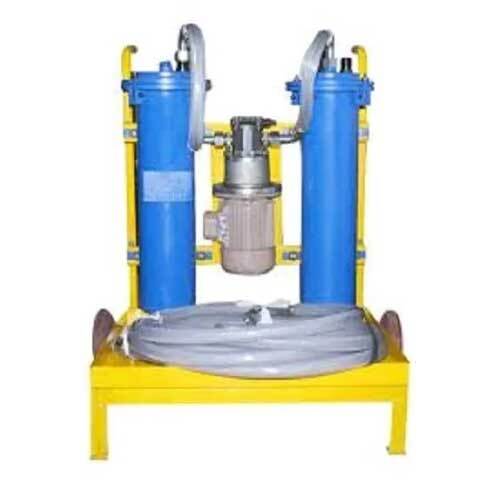Blue/Yellow Gear Oil Filtration Machine