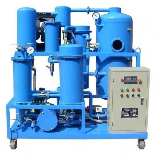 Blue Hydraulic Oil Filtration Equipment