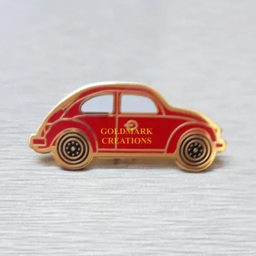 Printed Car Lapel Pin