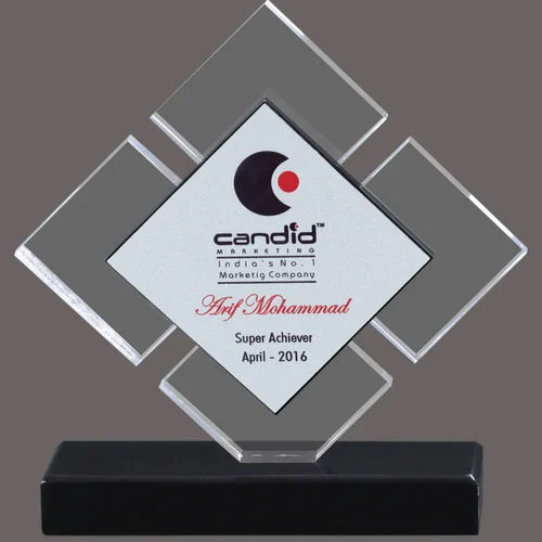 Acrylic Square Award Size: Different Available