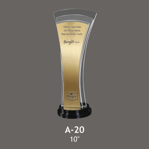 A20 Stylish Acrylic Trophy