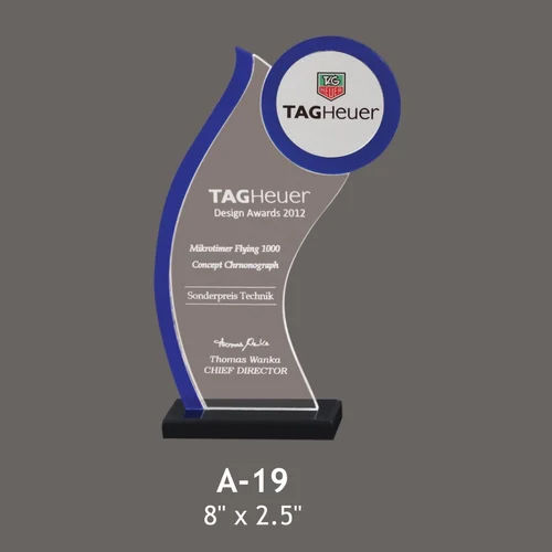 A19 Stylish Acrylic Trophy