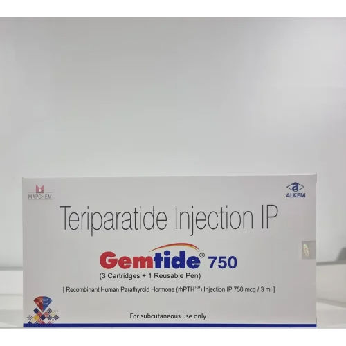 GEMTIDE 750 (PACK OF 3 AND 1 PEN)