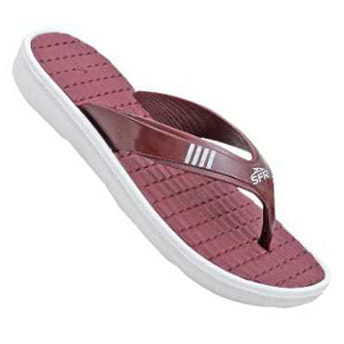 Ladies Soft Maroon Slipper