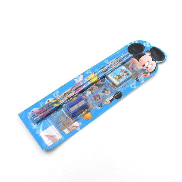 MIX DESIGN CARTOON WOODEN PENCIL SET
